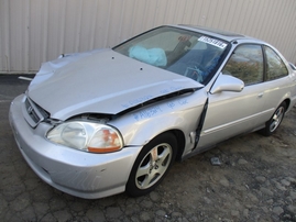 1998 HONDA CIVIC EX SILVER 2DR 1.6L VTEC AT A16324